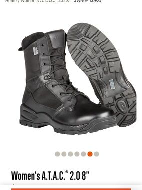 5.11 Women's A.T.A.C.® 2.0 8" boots